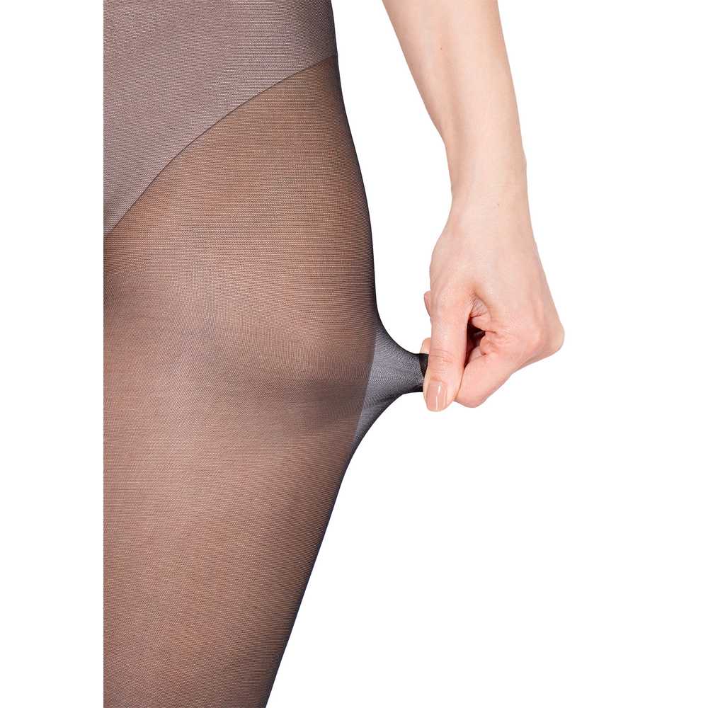 p04 Bananalu Intimo 20 Den Plus Große Öffnung Ouvert Strumpfhose