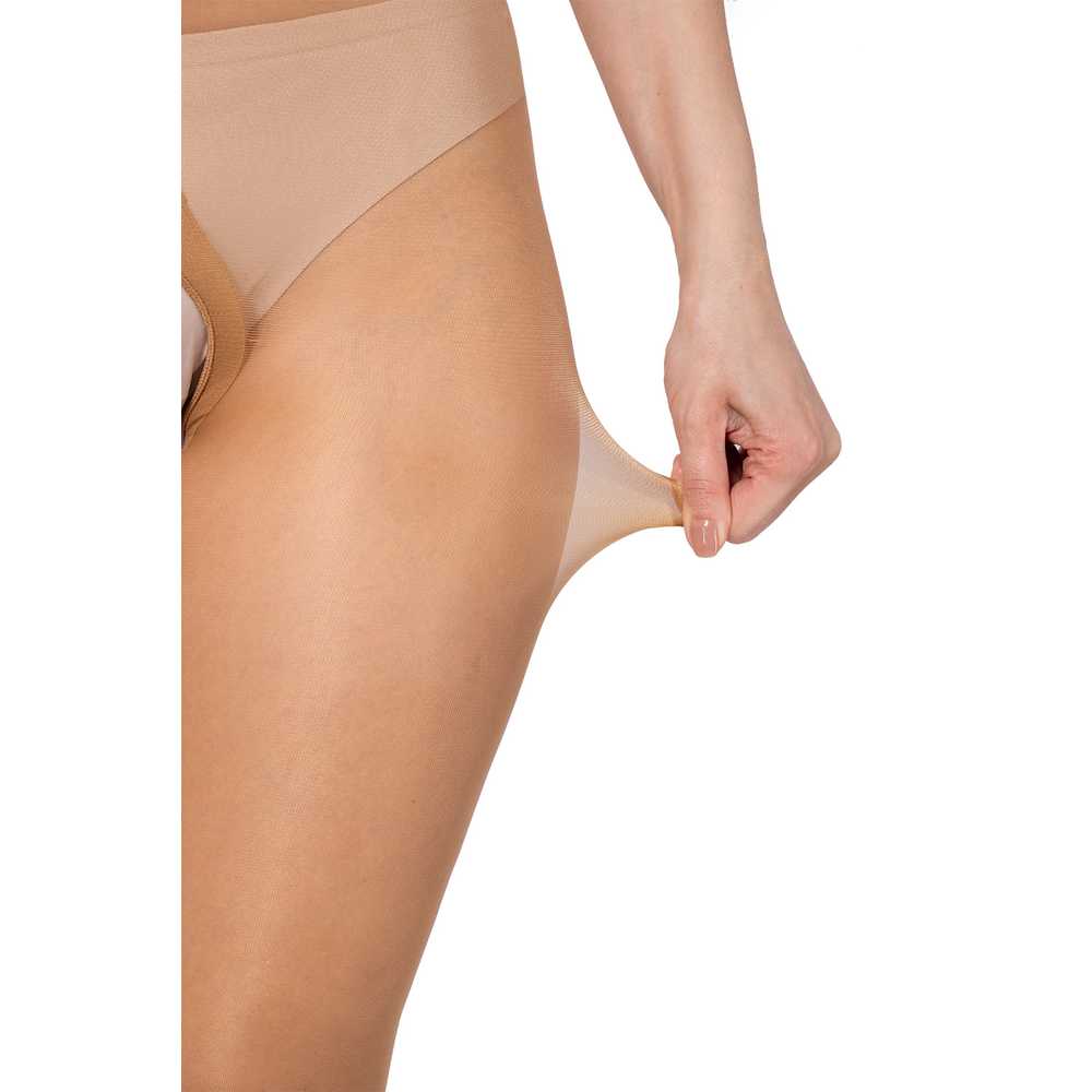 p04 Bananalu Intimo 20 Den Ouvert Strumpfhose mit offenem Schritt