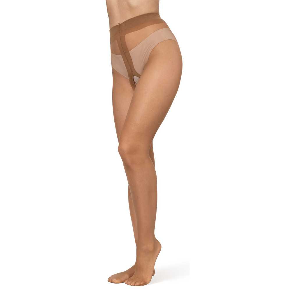 04 Bananalu Intimo 20 Den Ouvert Strumpfhose mit offenem Schritt